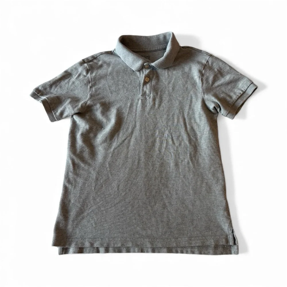 🍒4/$15 The Children's Place Light Grau Polo